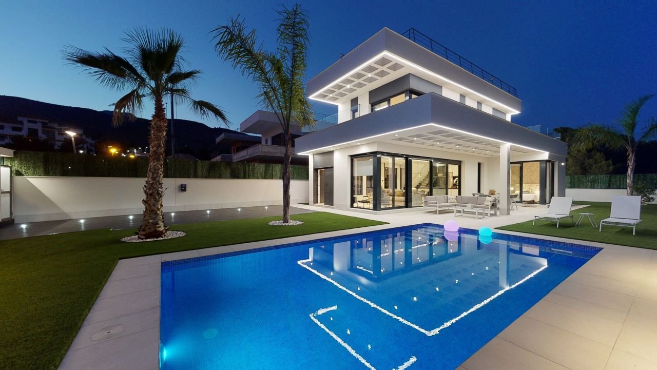Luxus Villa mit Schwimmbad Benidorm/Finestrat Panorama Aussicht