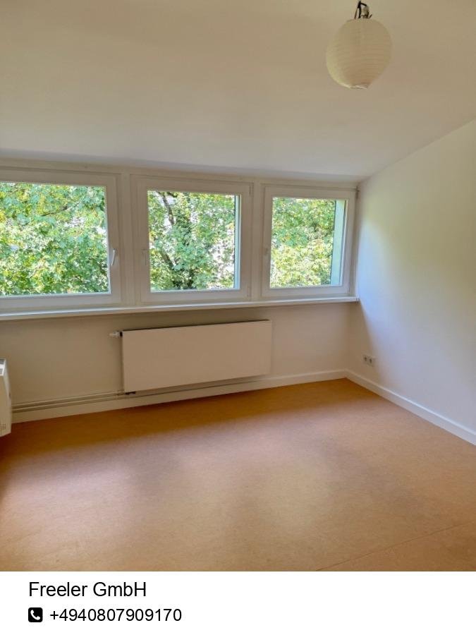 2 Zimmer-Wohnung mit Einbauküche und Laminat in Billstedt