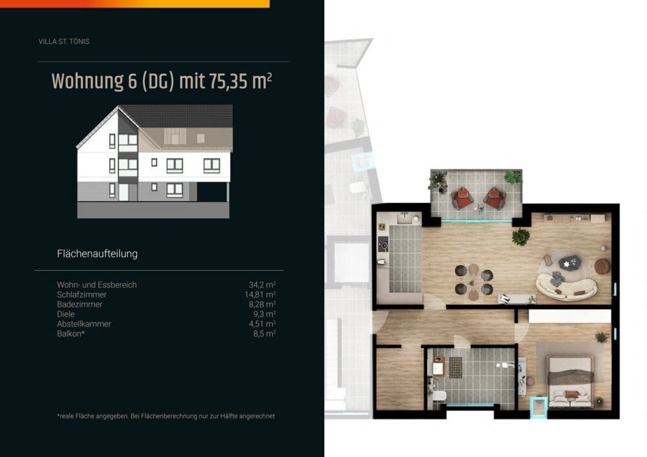 Grundriss Wohnung 