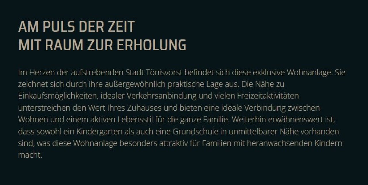 Lage Villa St-Tönis - Immoleon