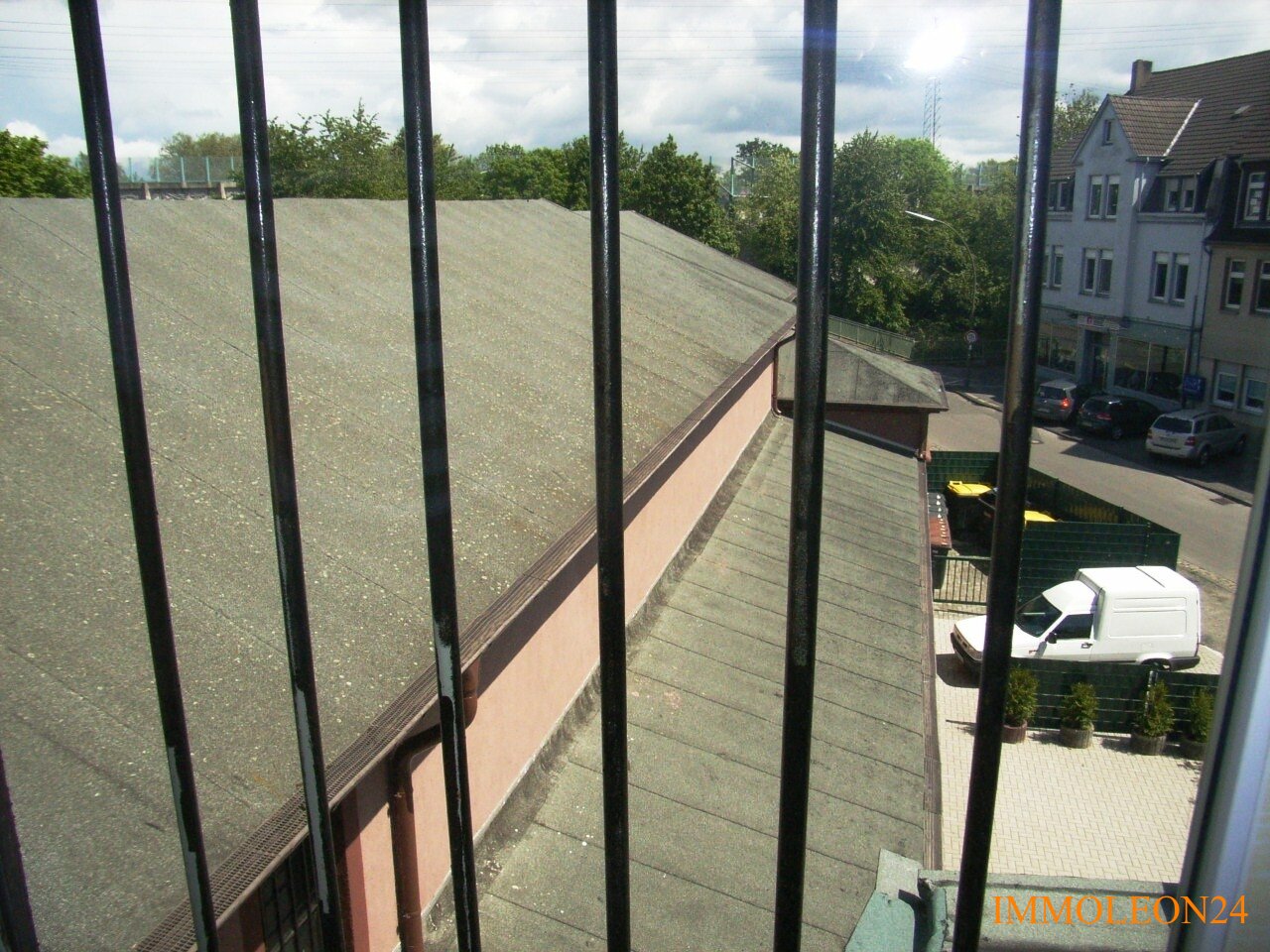 Blick aufs Dach - Anbau